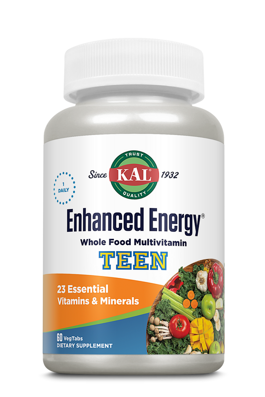 Enhanced Energy Multivitamin Teen 1 Daily 60 Count