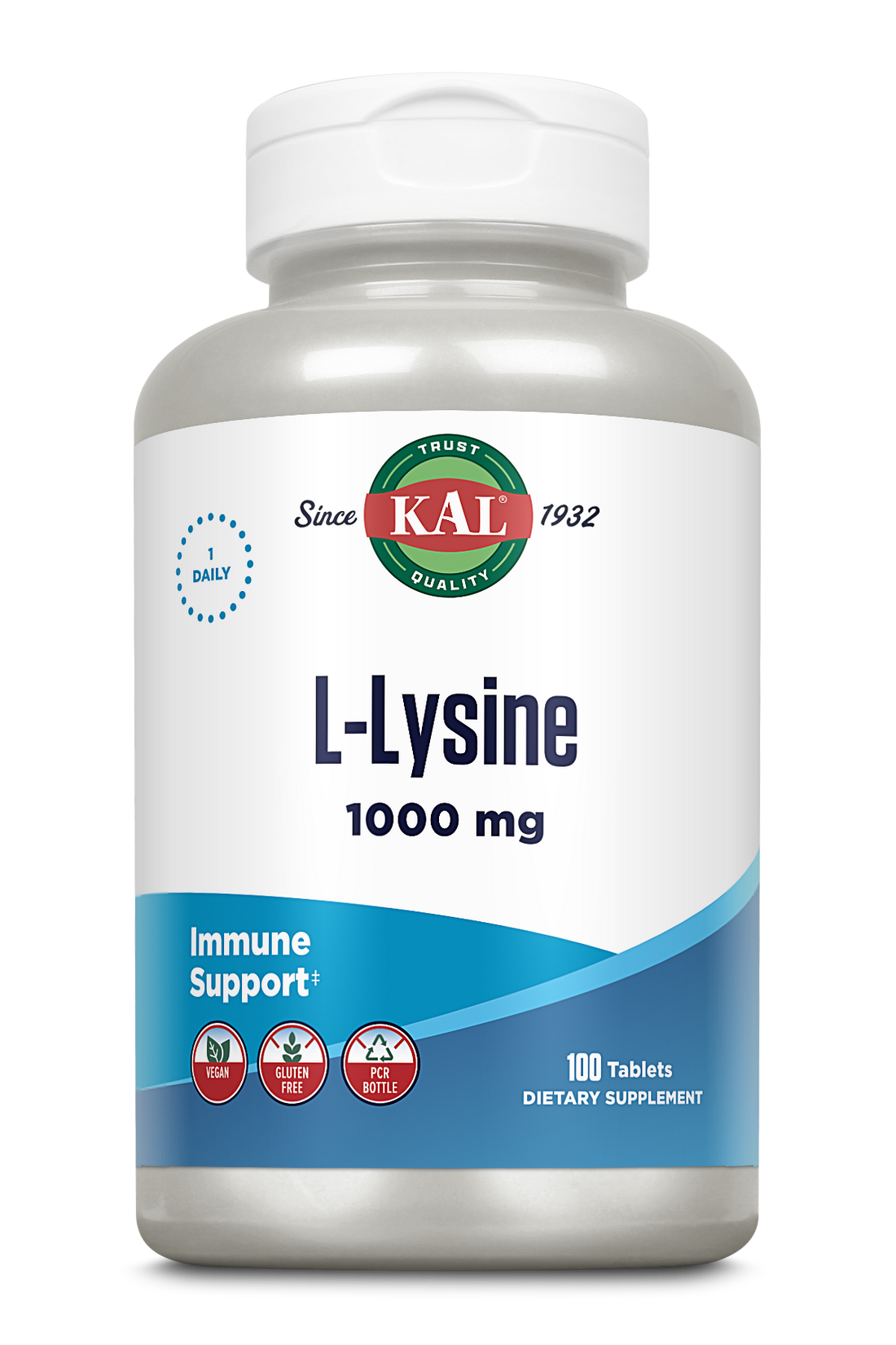 L - Lysine 1000mg 100 Count