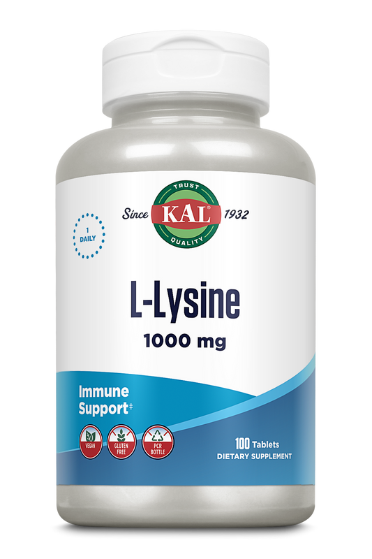L - Lysine 1000mg 100 Count