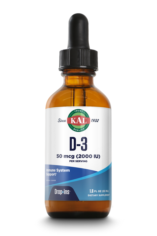 Vitamin D3 50mcg Dropins 1.8oz.