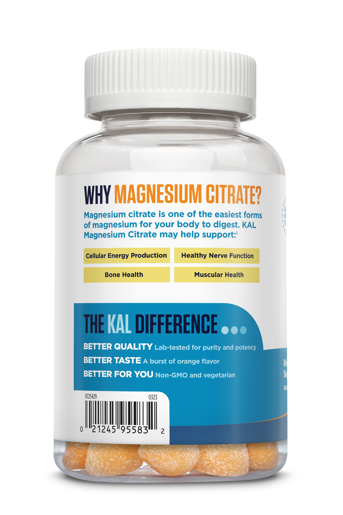 Magnesium Citrate Gummies 60 Count
