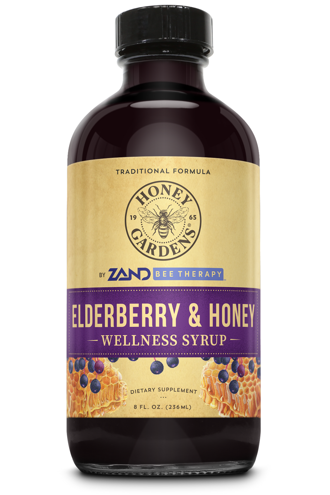 Elderberry Honey Syrup 8oz.