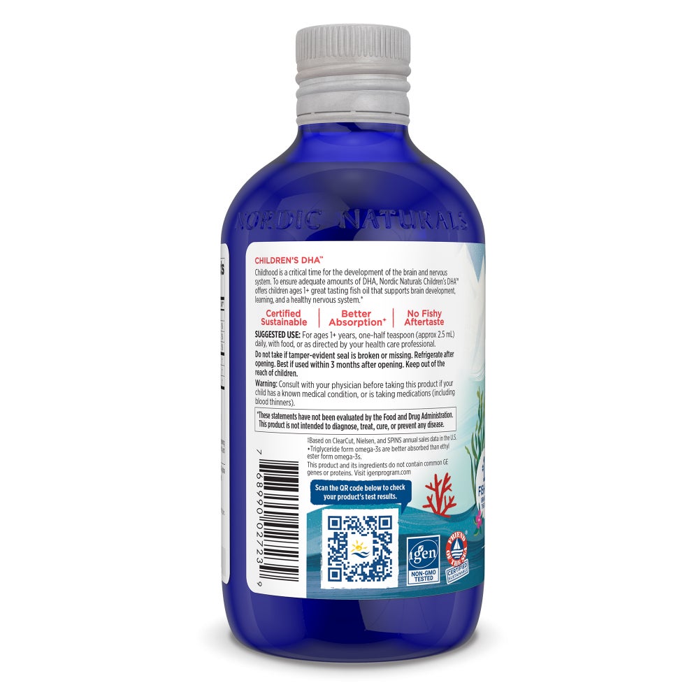 Childrens DHA Strawberry 8oz.