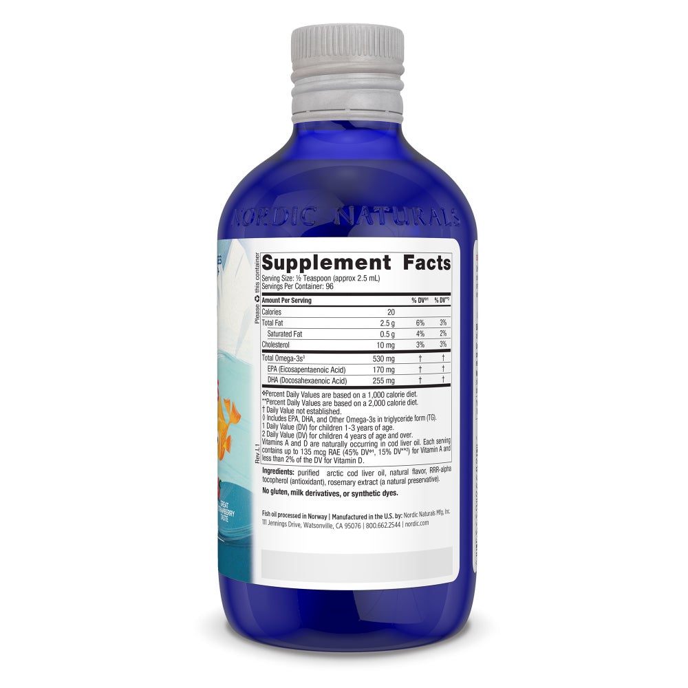 Childrens DHA Strawberry 8oz.
