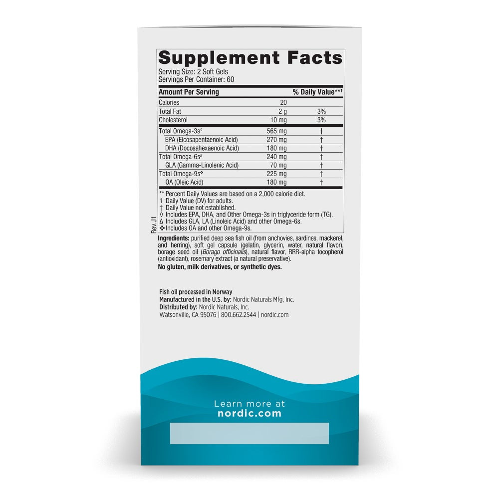 Complete Omega 120 Count