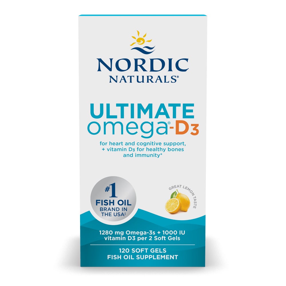 Ultimate Omega D3 120 Count