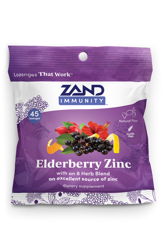 Elderberry Zinc Lozenges 45 Count
