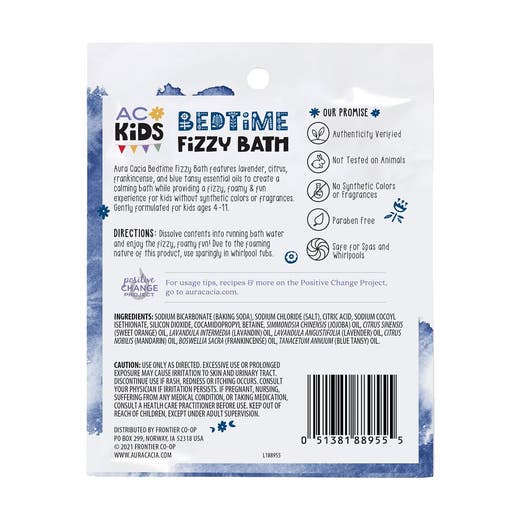 Fizzy Bath Kids Bedtime 2.5oz.