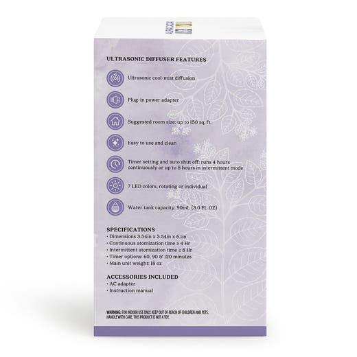 Lunar Ultrasonic Essential Oil Diffuser