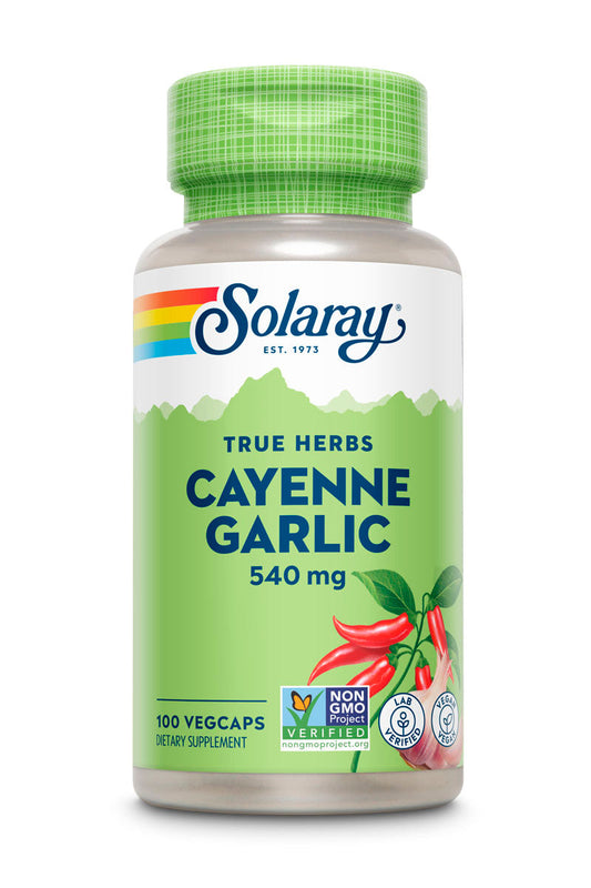 Cayenne Garlic 540mg 100 Count