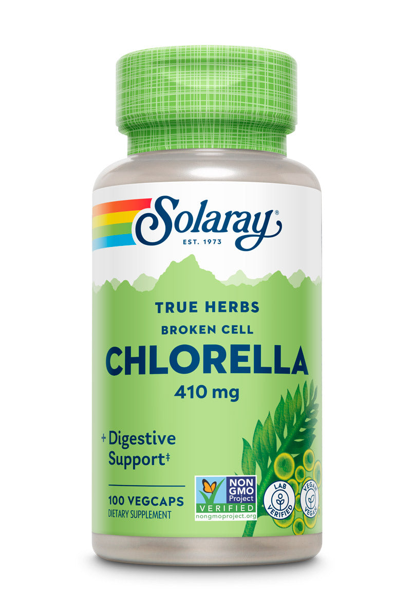 Broken Cell Chlorella 410mg 100 Count