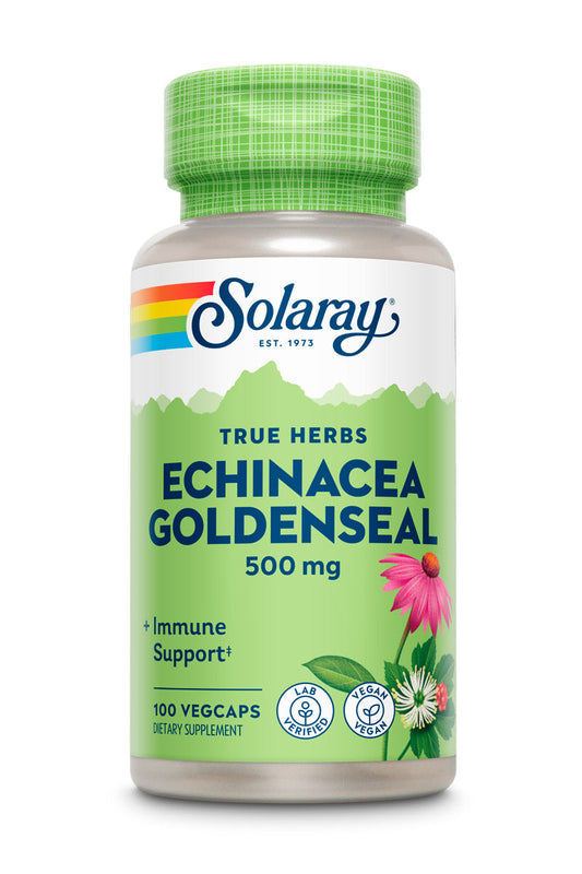 Echinacea Root Goldenseal Root 500mg 100 Count