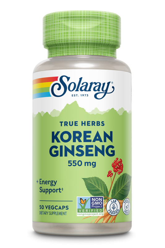 Korean Ginseng 550mg 50 Count