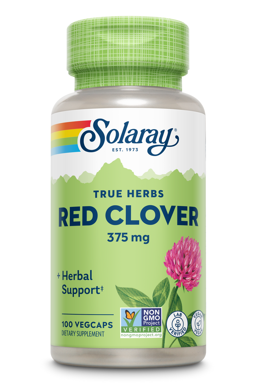 Red Clover Blossoms 375mg 100 Count