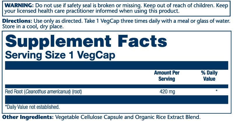 Red Root 420mg 100 Count