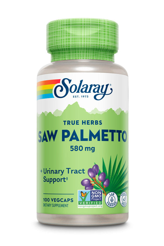 Saw Palmetto Berries 580mg 100 Count
