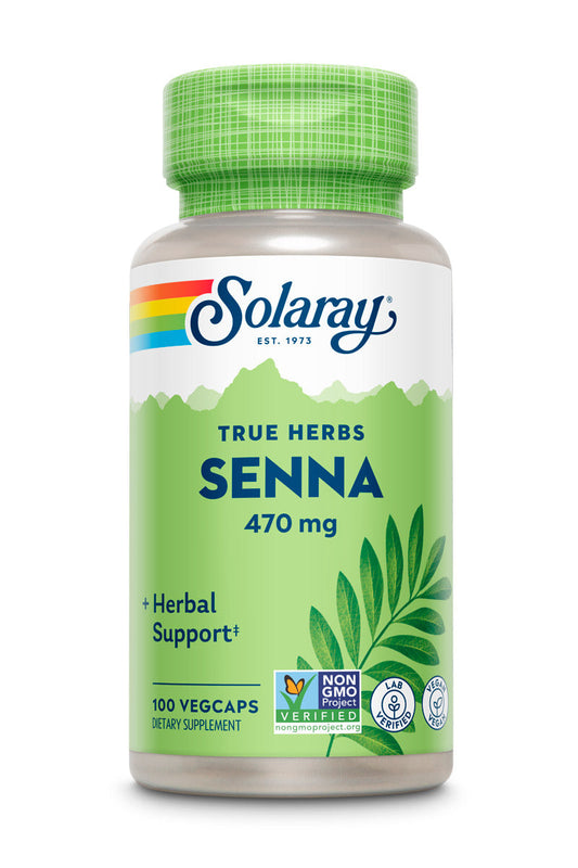 Senna Leaves 470mg 100 Count