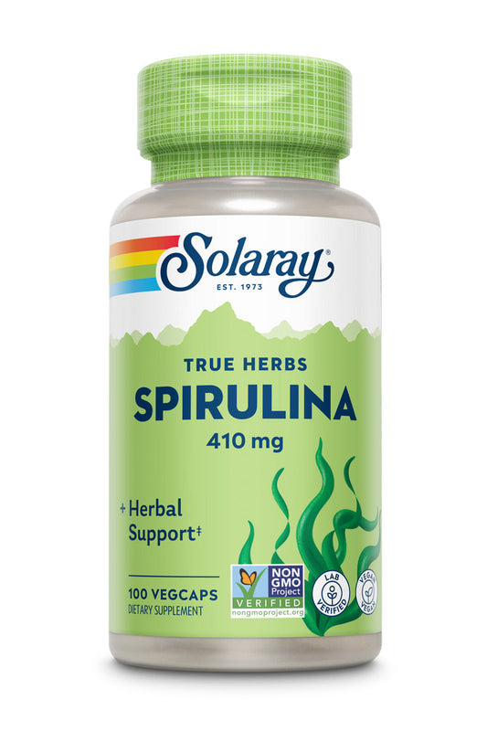 Spirulina 410mg 100 Count