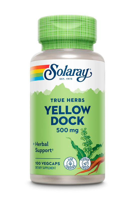 Yellow Dock 500mg 100 Count