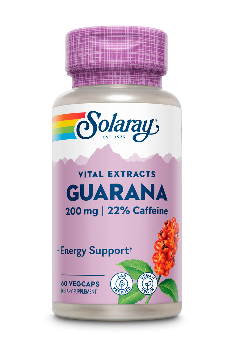 Guarana Seed Extract 200mg 60 Count
