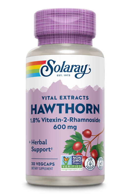 Hawthorn Extract 600mg 30 Count