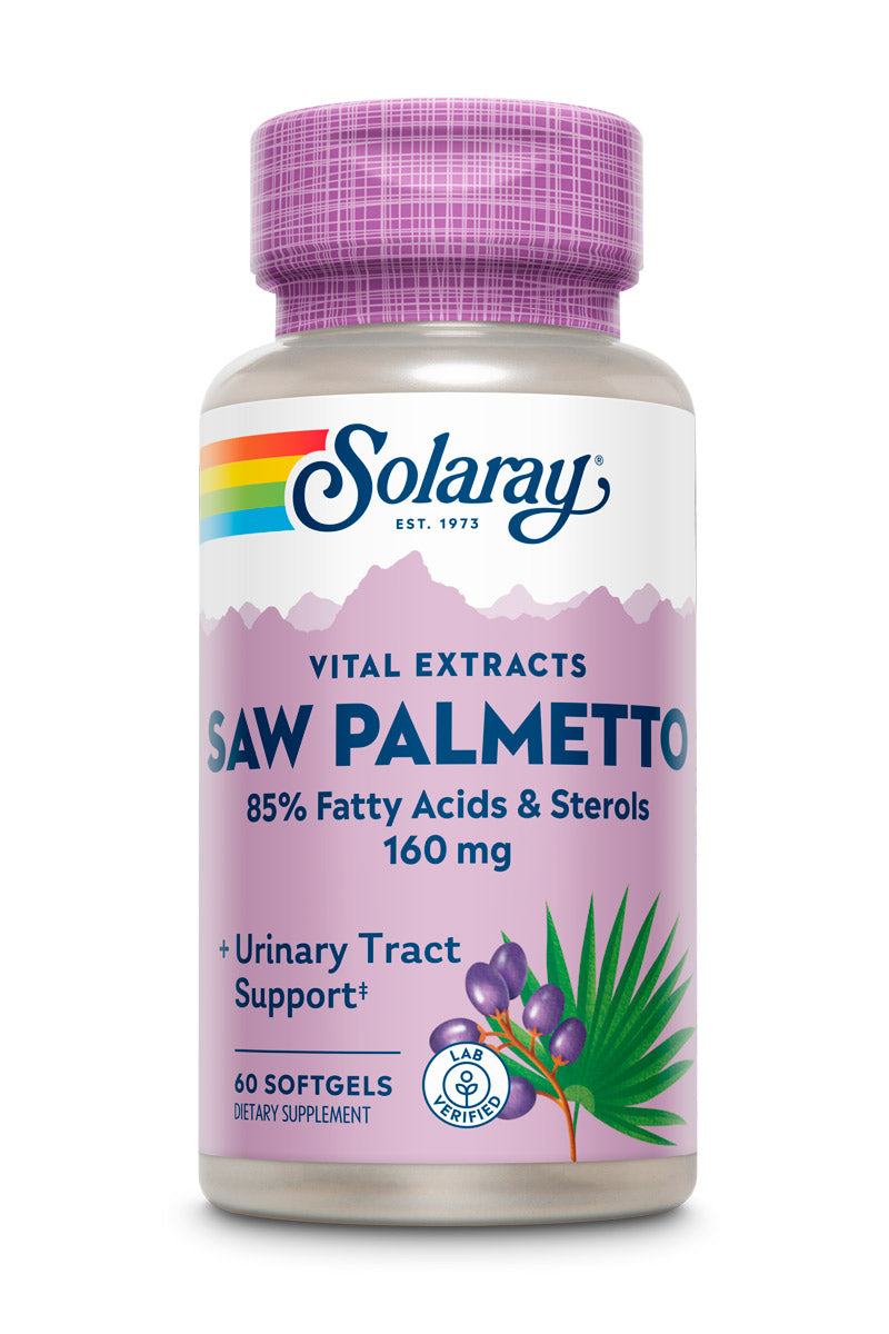 Saw Palmetto Berry Extract 160mg 60 Count