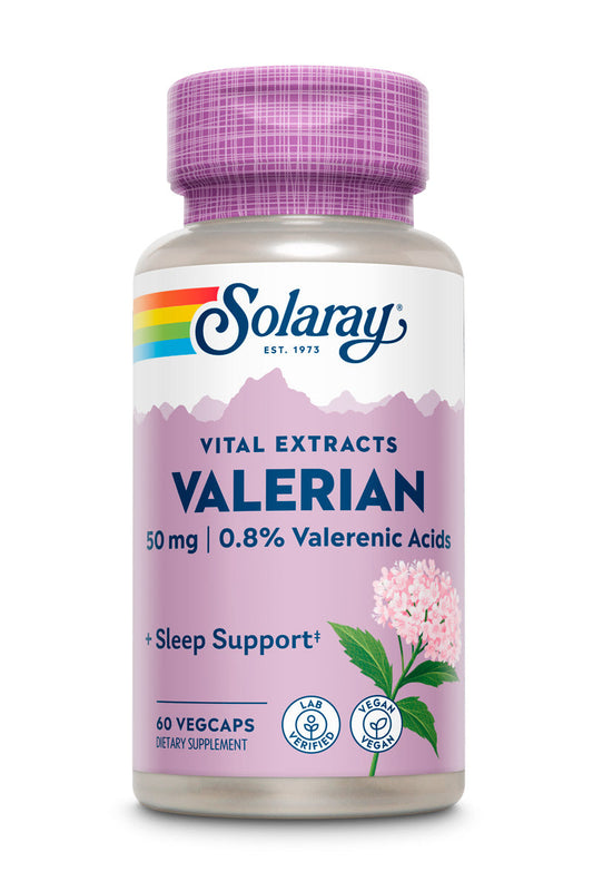 Valerian Root Extract 50mg 60 Count