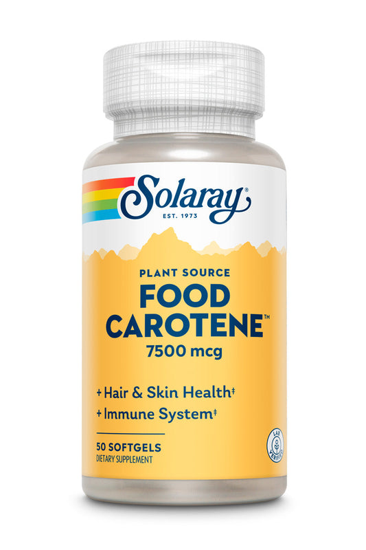 Food Carotene 7500mcg 50 Count
