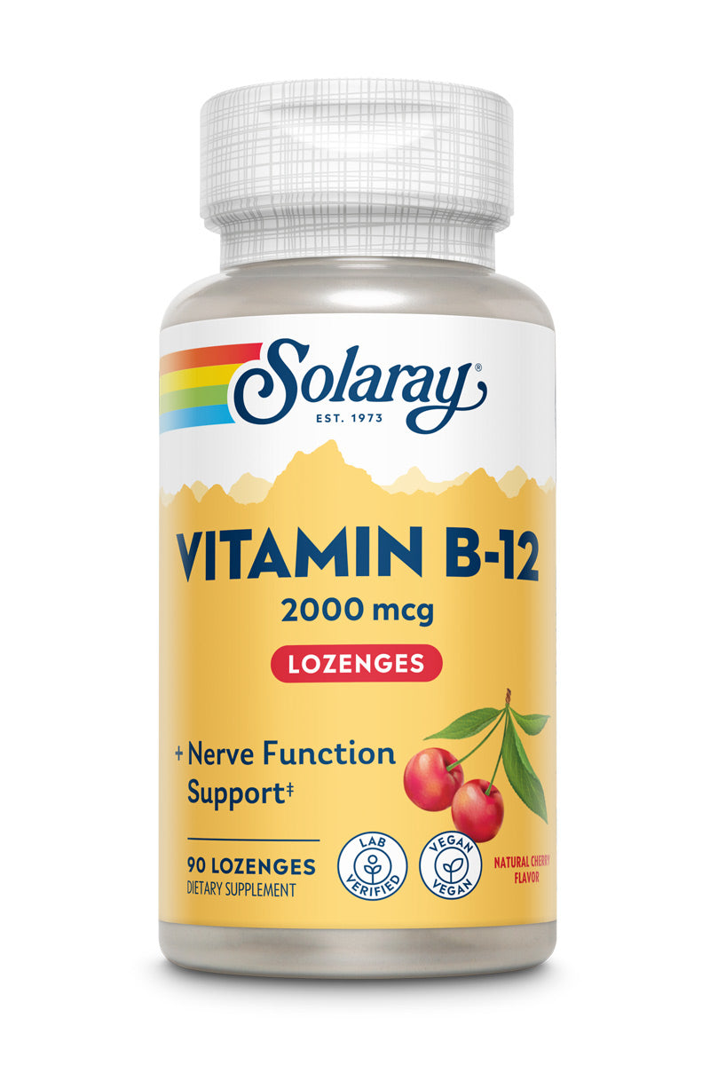 Vitamin B12 Lozenges 2000mcg 90 Count