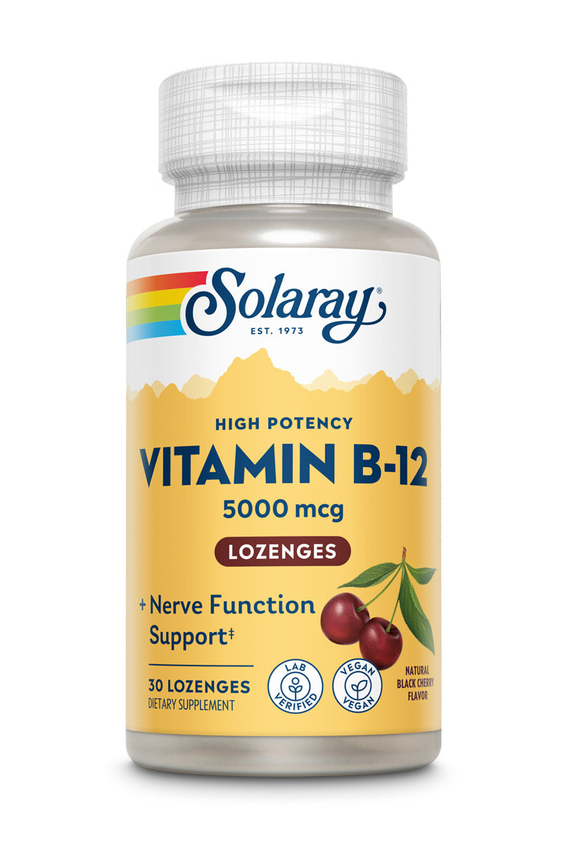 Vitamin B12 Lozenges 5000mcg 30 Count