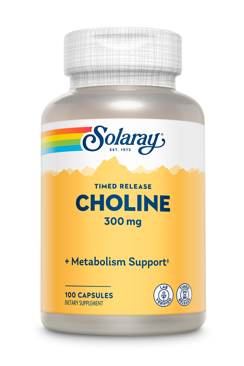 Choline Timed-Released 300mg 100 Count