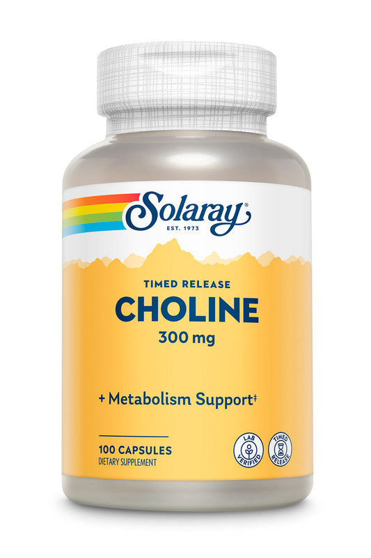 Choline Timed-Released 300mg 100 Count