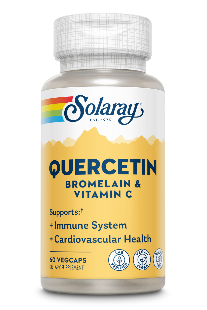 Quercetin & Bromelain W/Vitamin C 60 Count