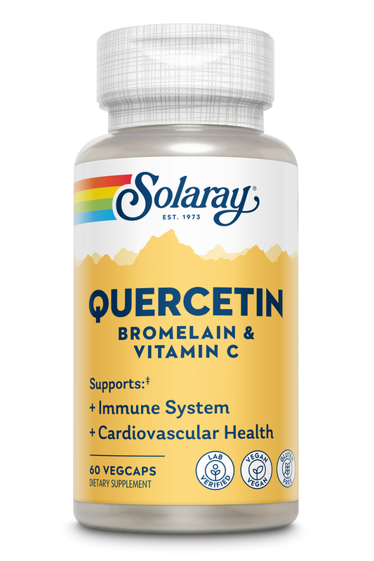 Quercetin & Bromelain W/Vitamin C 60 Count