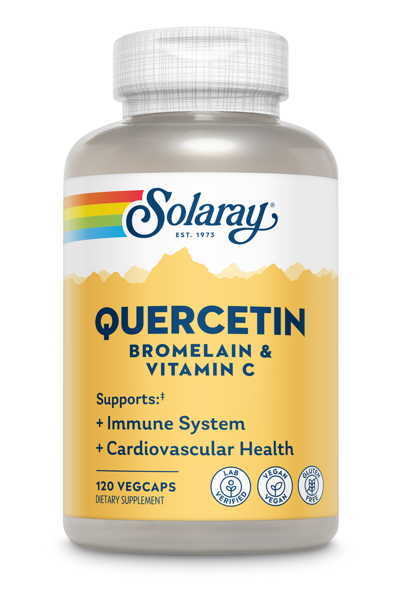 Quercetin & Bromelain W/Vitamin C 120 Count