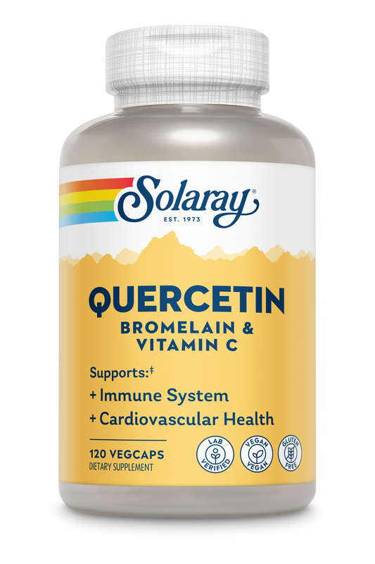 Quercetin & Bromelain W/Vitamin C 120 Count