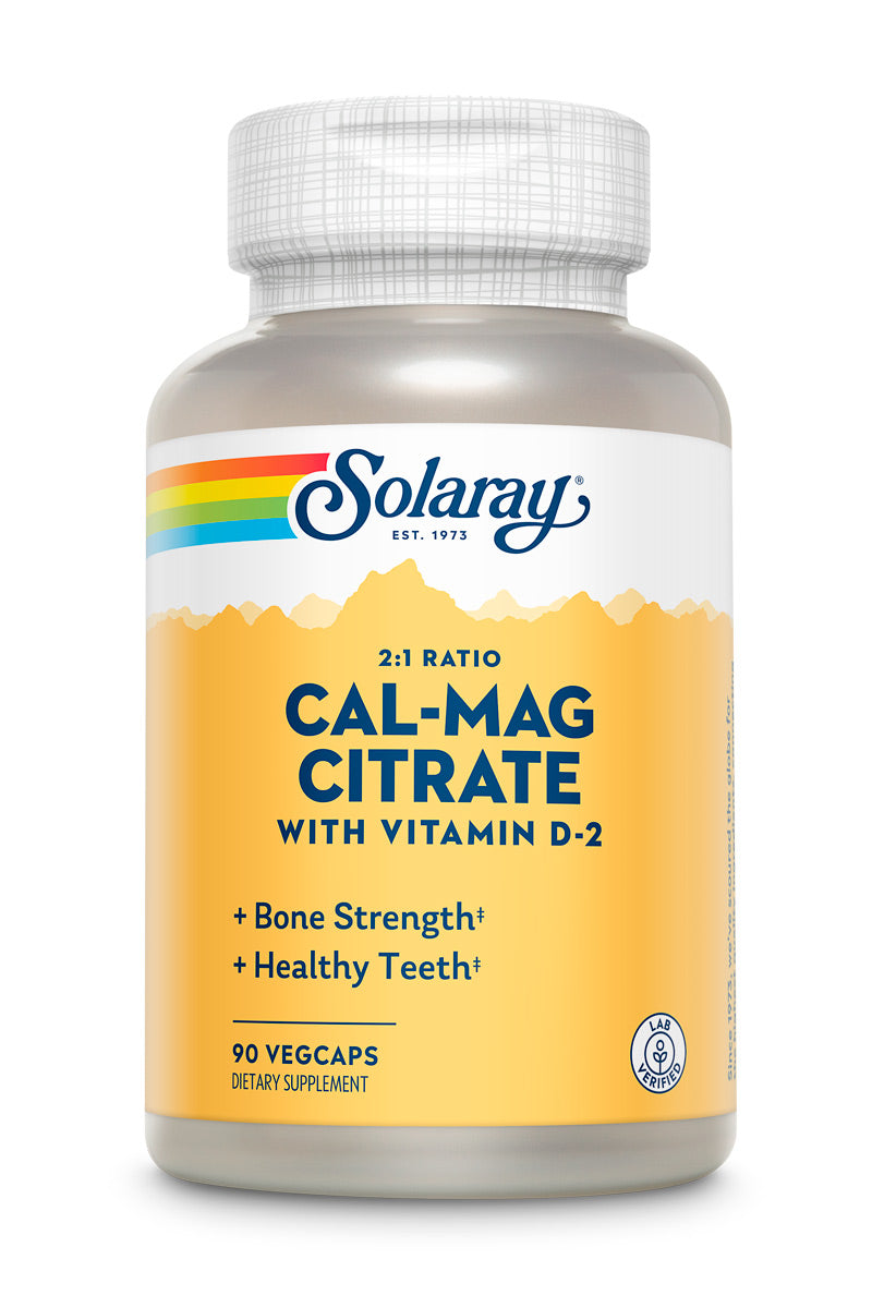 Cal-Mag Citrate W/Vitamin D2 90 Count