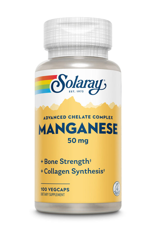 Manganese 50mg 100 Count