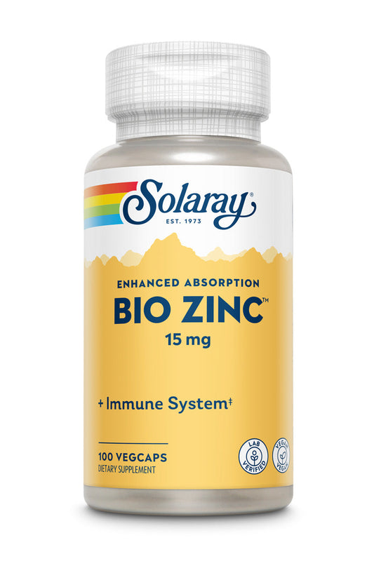 Bio Zinc 15mg 60 Count