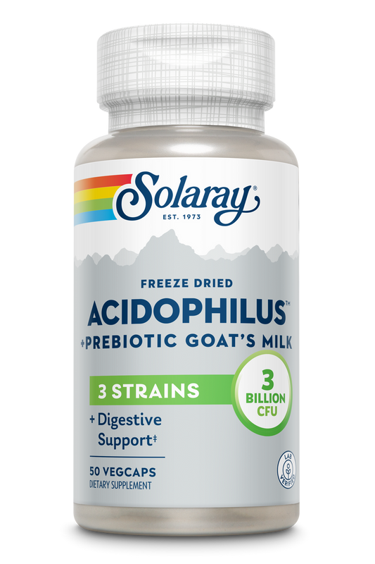 Acidophilus & Prebiotic Goats Milk 3 Strains 50 Count