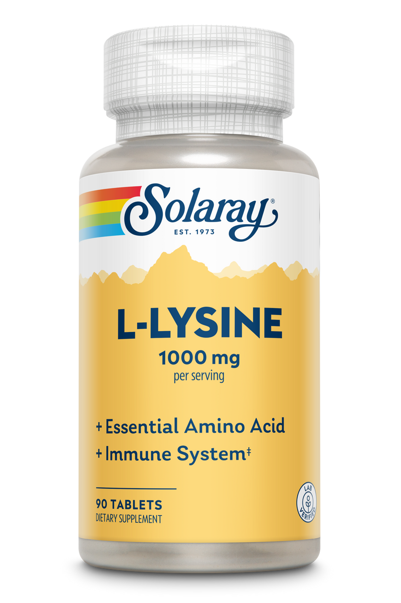 L-Lysine (Free Form) 1000mg 90 Count