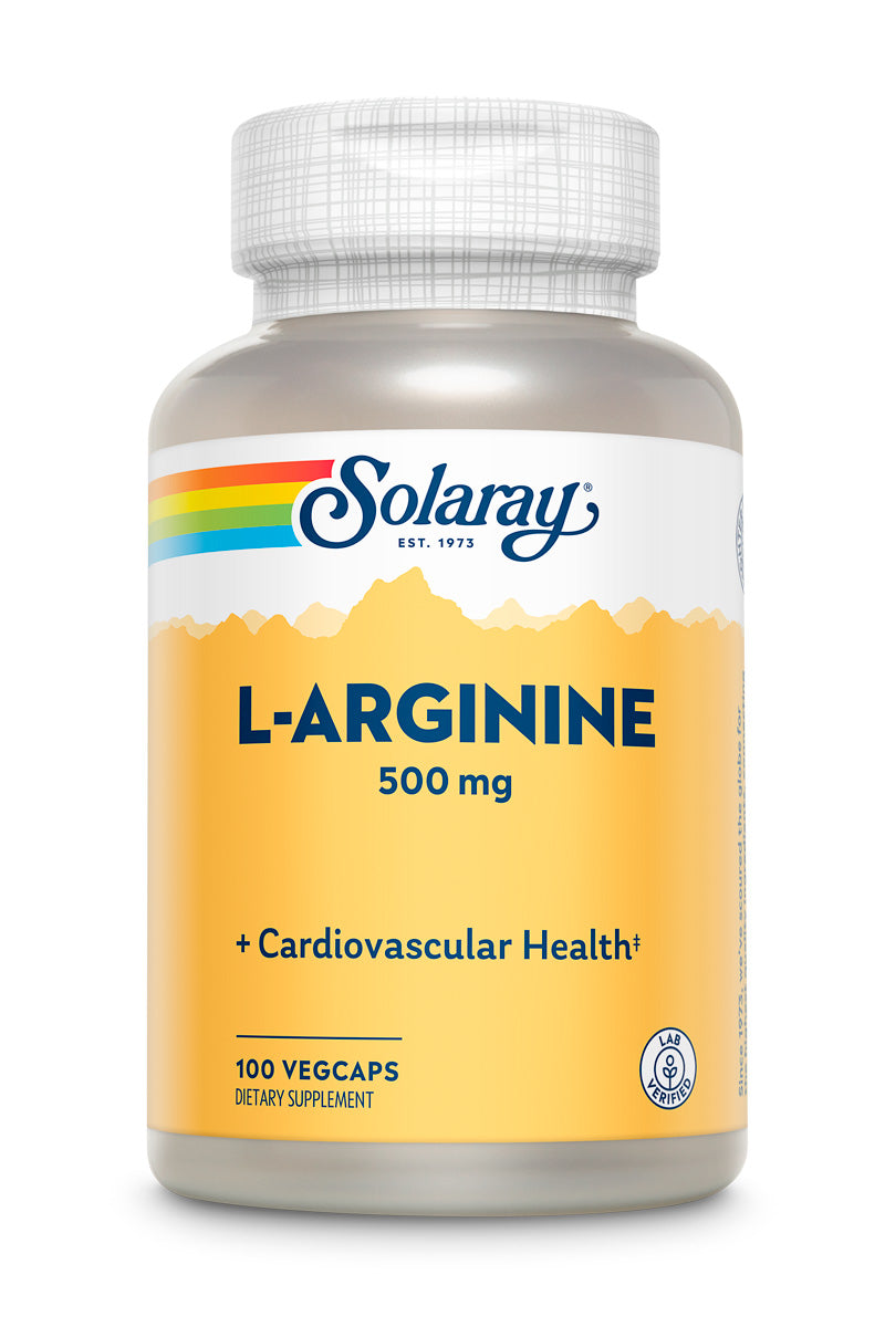 L-Arginine (Free Form) 500mg 100 Count
