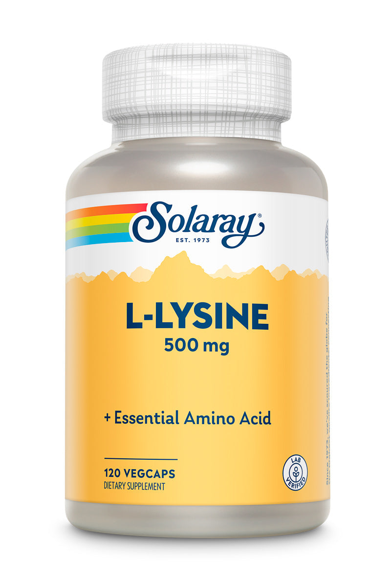 L-Lysine (Free Form) 500mg 120 Count