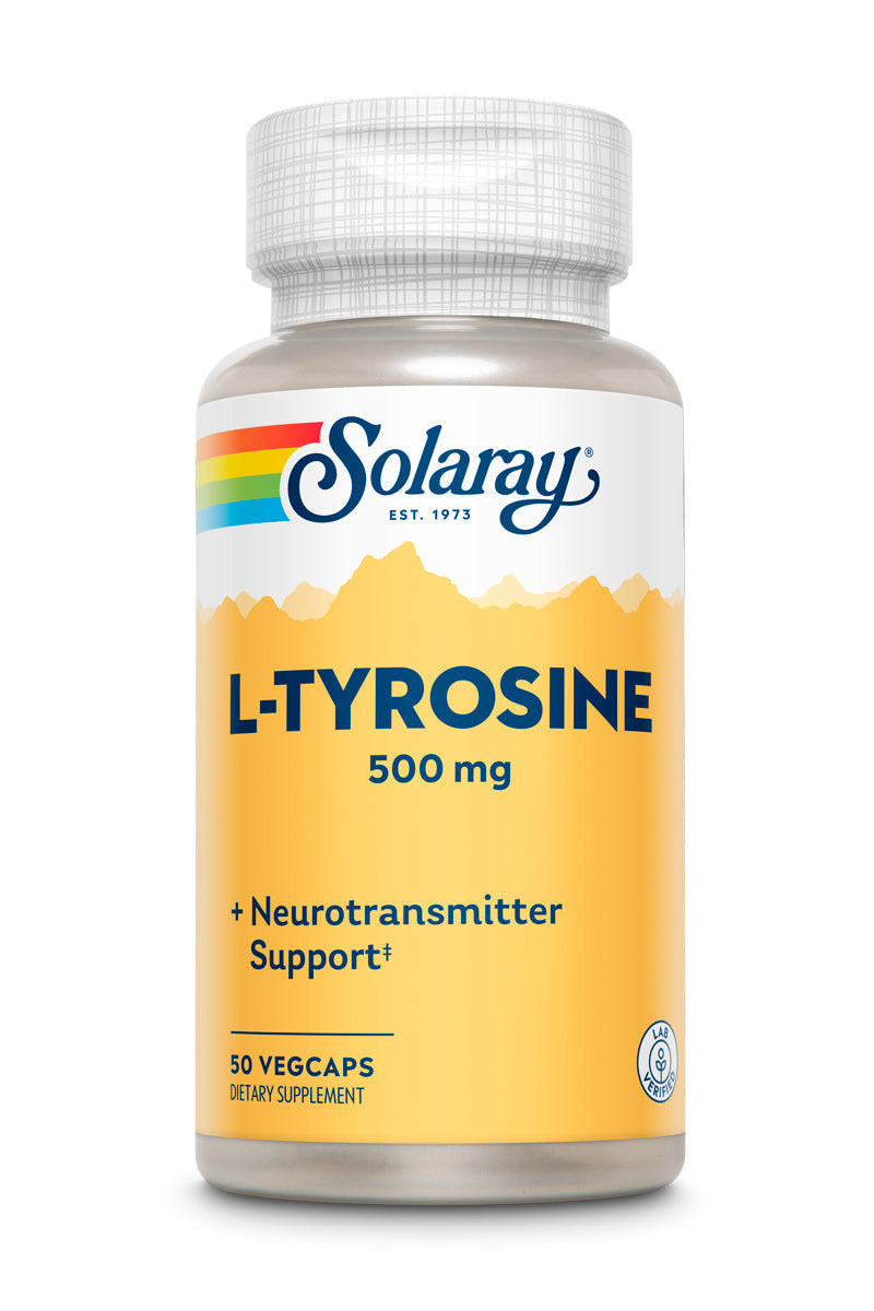 L-Tyrosine (Free Form) 500mg 50 Count