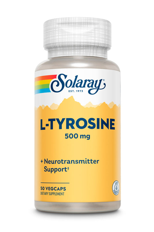 L-Tyrosine (Free Form) 500mg 50 Count