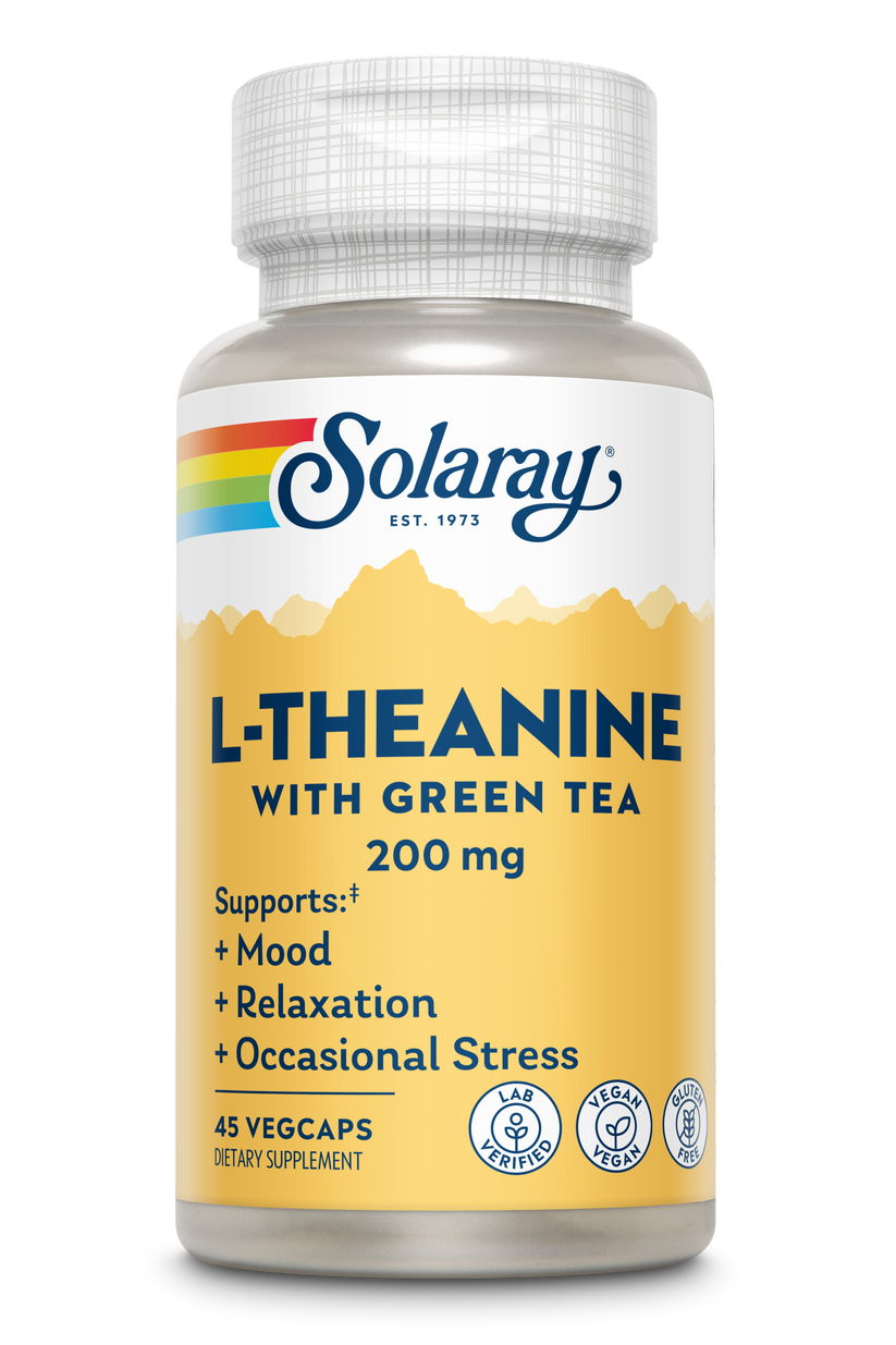 L-Theanine 200mg W/Green Tea 45 Count