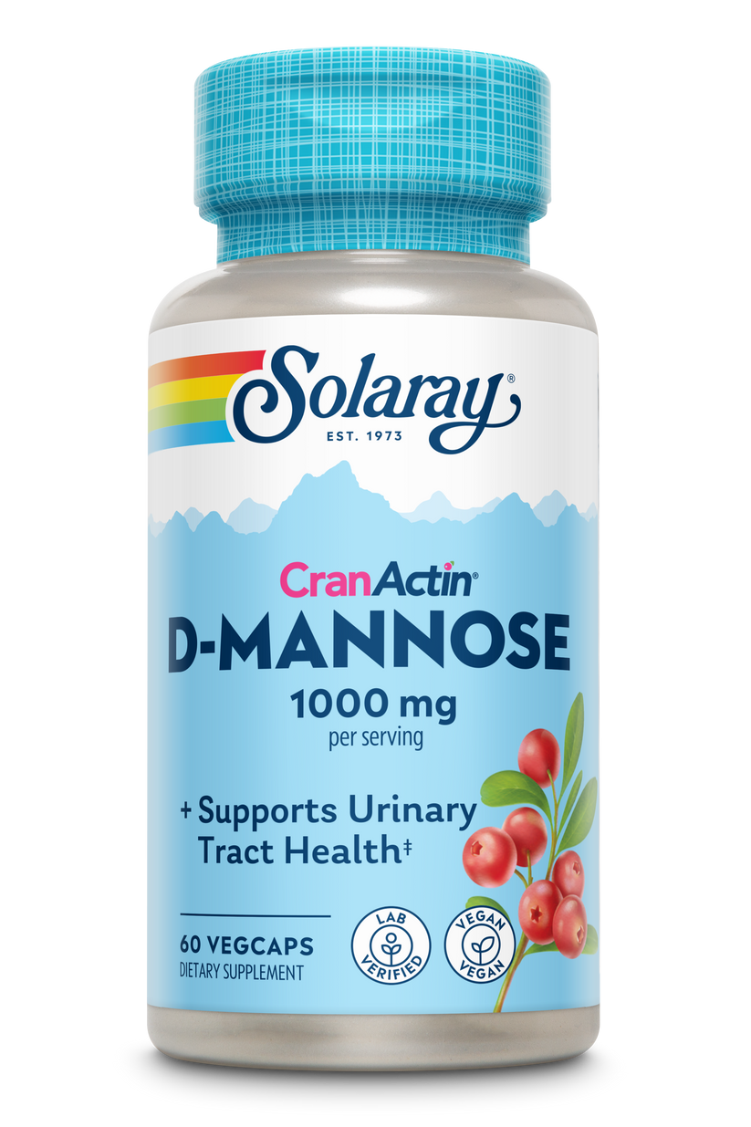 CranActin & D-Mannose 1000mg 60 Count
