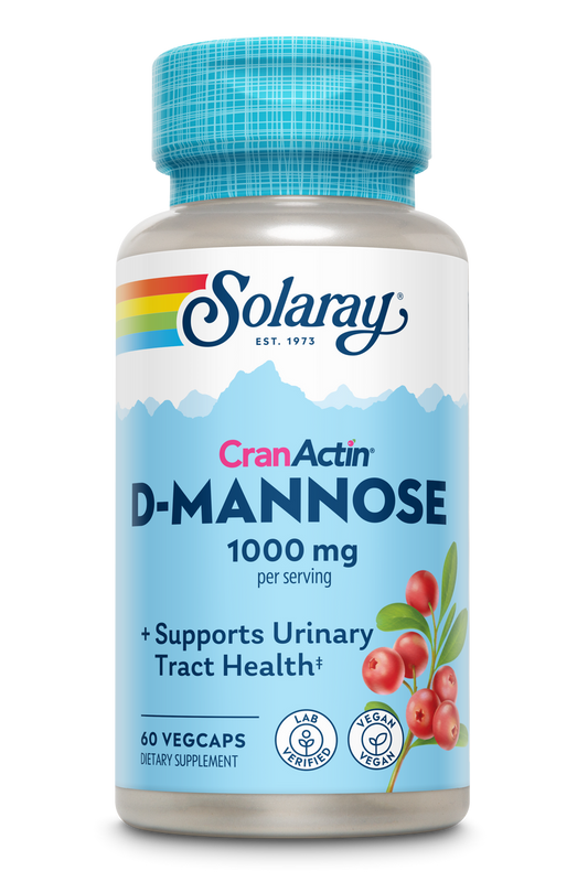 CranActin & D-Mannose 1000mg 60 Count