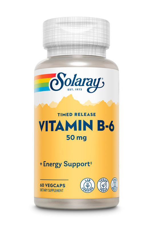 Vitamin B6 Timed Release 100mg 60 Count