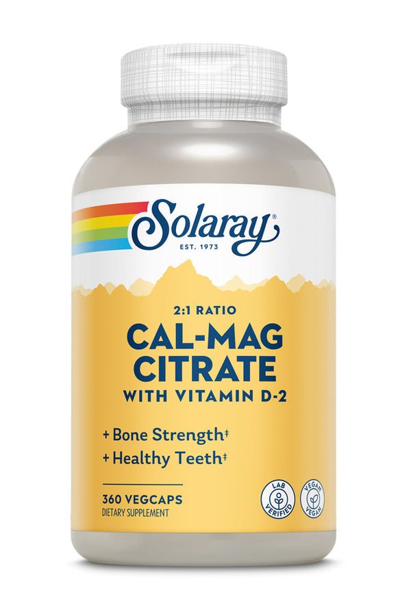 Cal-Mag Citrate W/Vitamin D2 2:1 Ratio